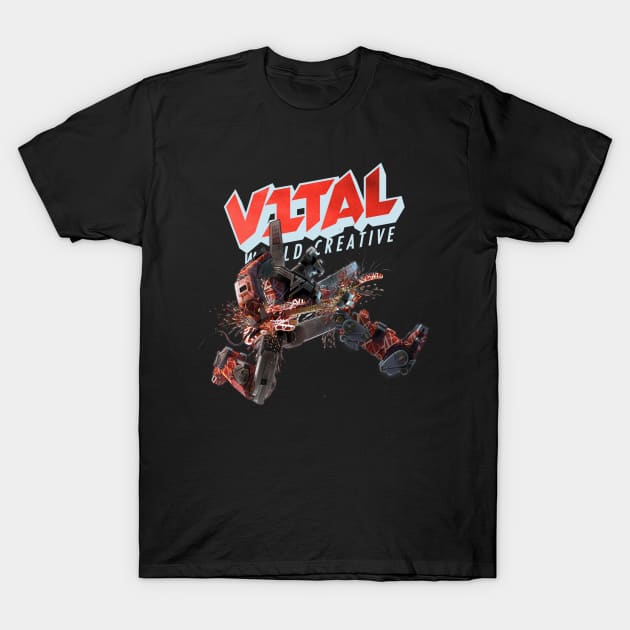 V1TAL Van Halen Voltron T-Shirt by V1TAL